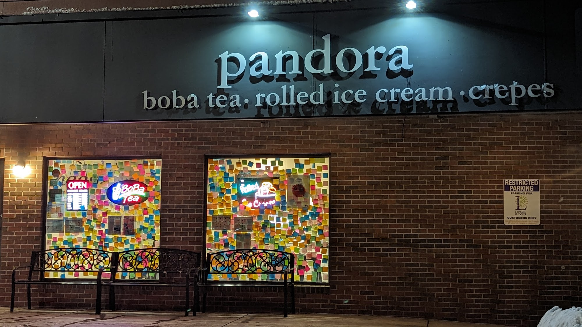 Pandora Rolled Ice Cream