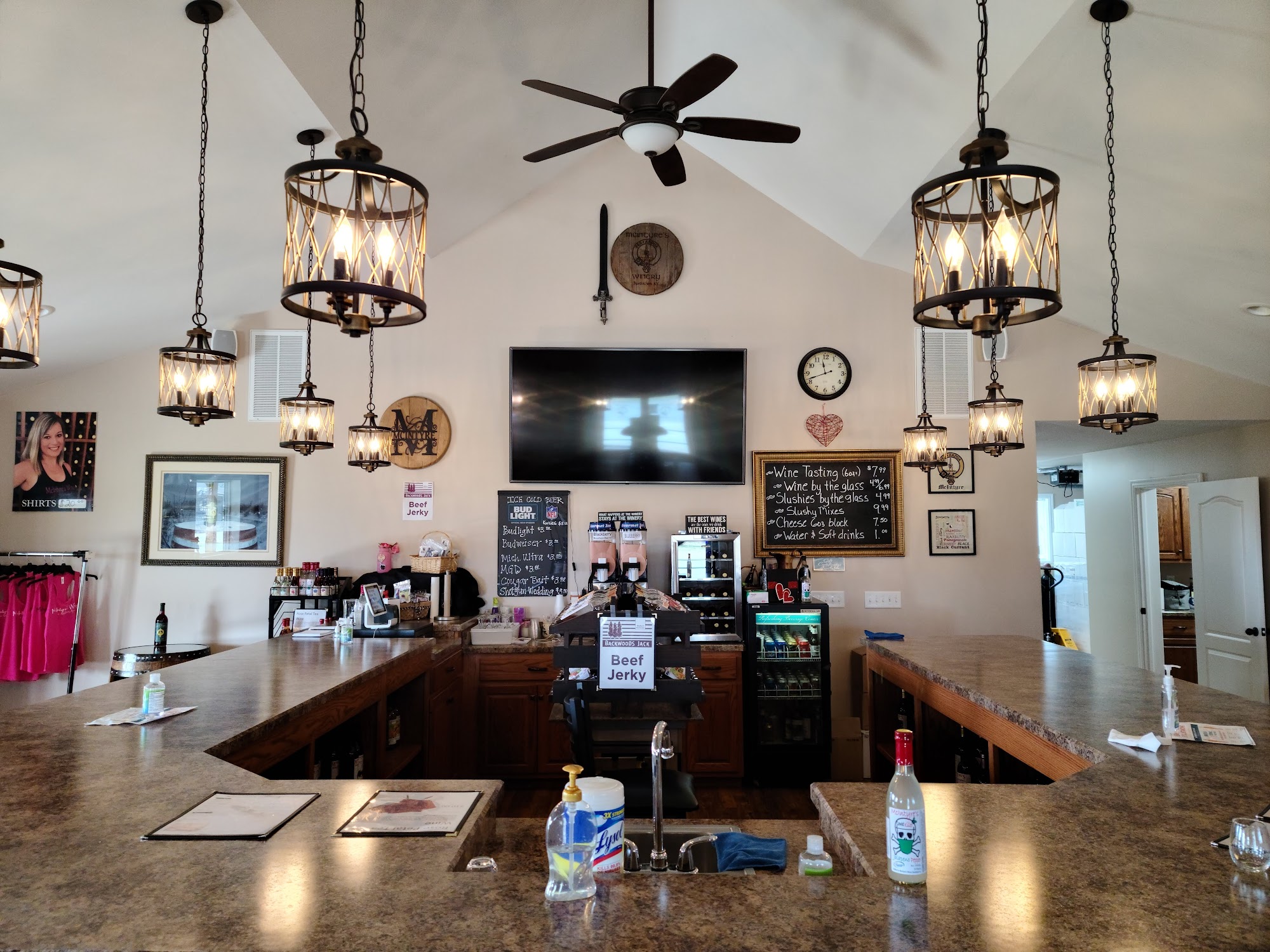 McIntyre & Family Winery Menu