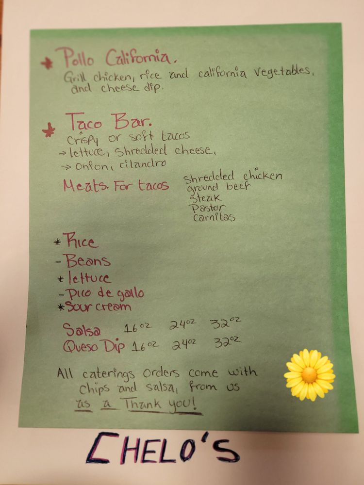 Chelo's, Brodhead Menu, Reviews (25), Photos Restaurantji