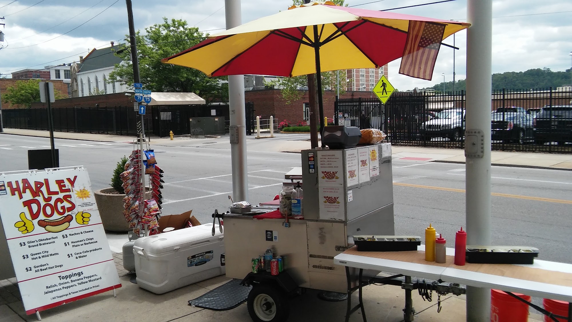 Harley Dogs Hotdog Cart