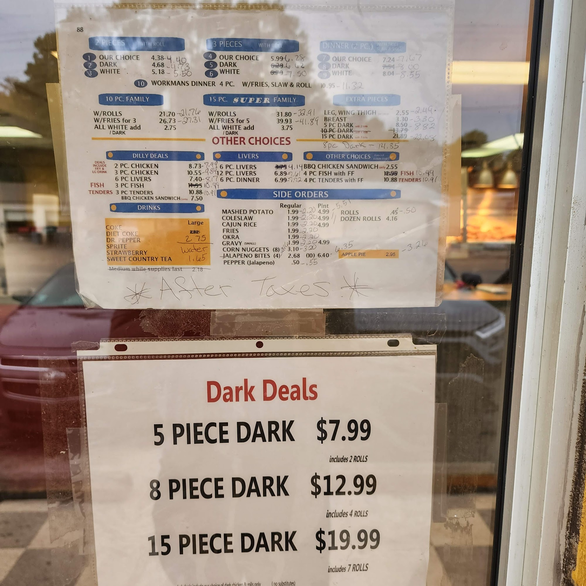 Chick-A-Dilly Menu