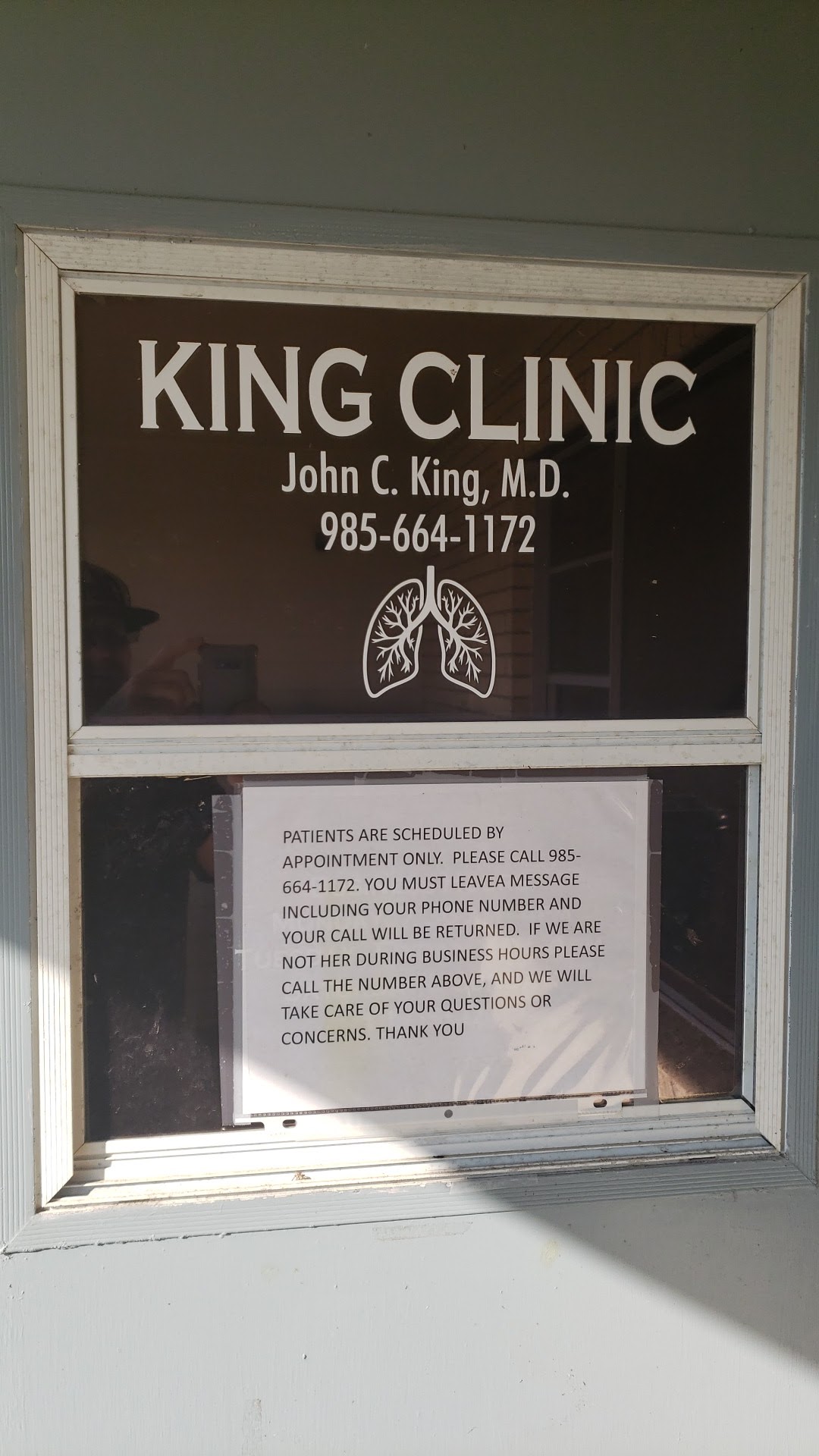 King Clinic 116 Twin Oaks Dr, Raceland Louisiana 70394