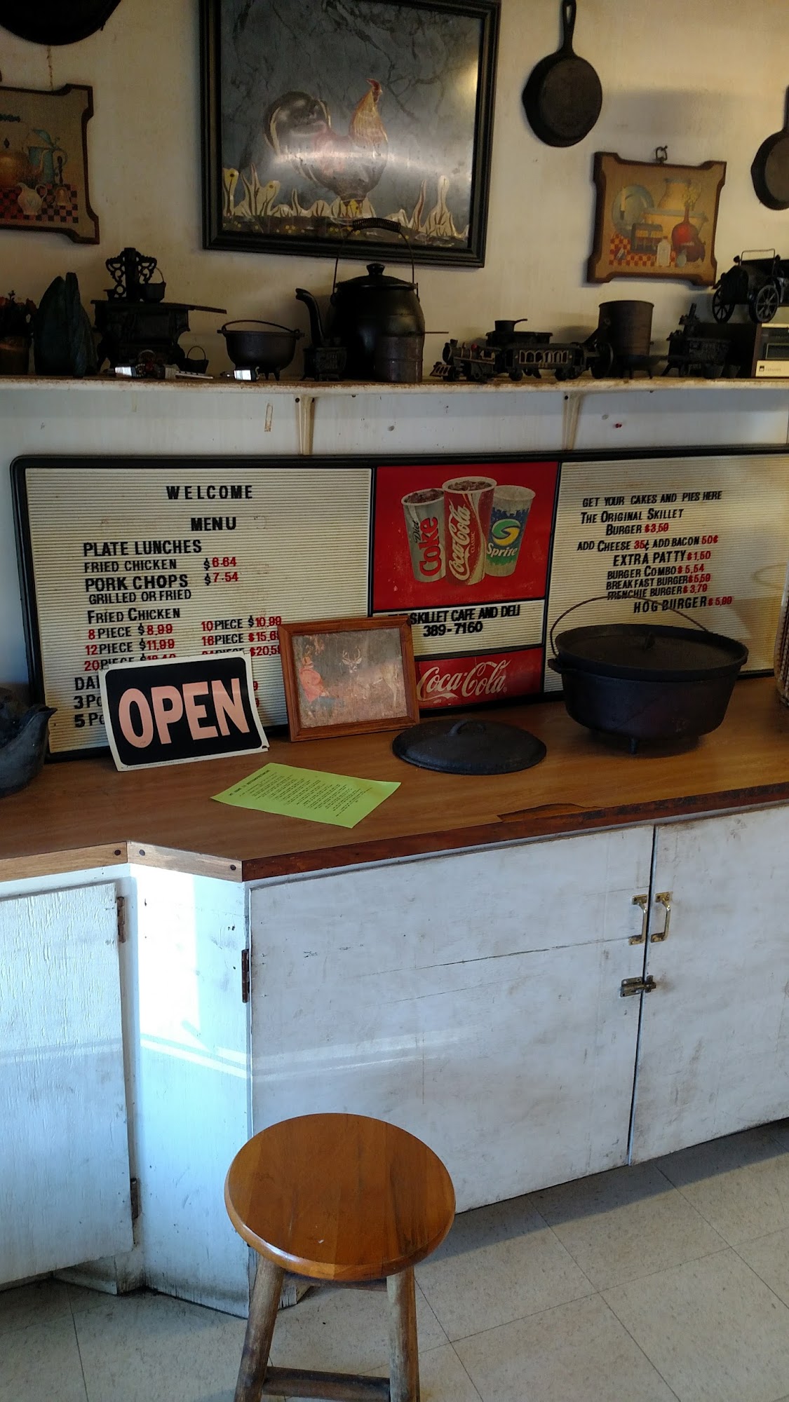 The Skillet Cafe Menu
