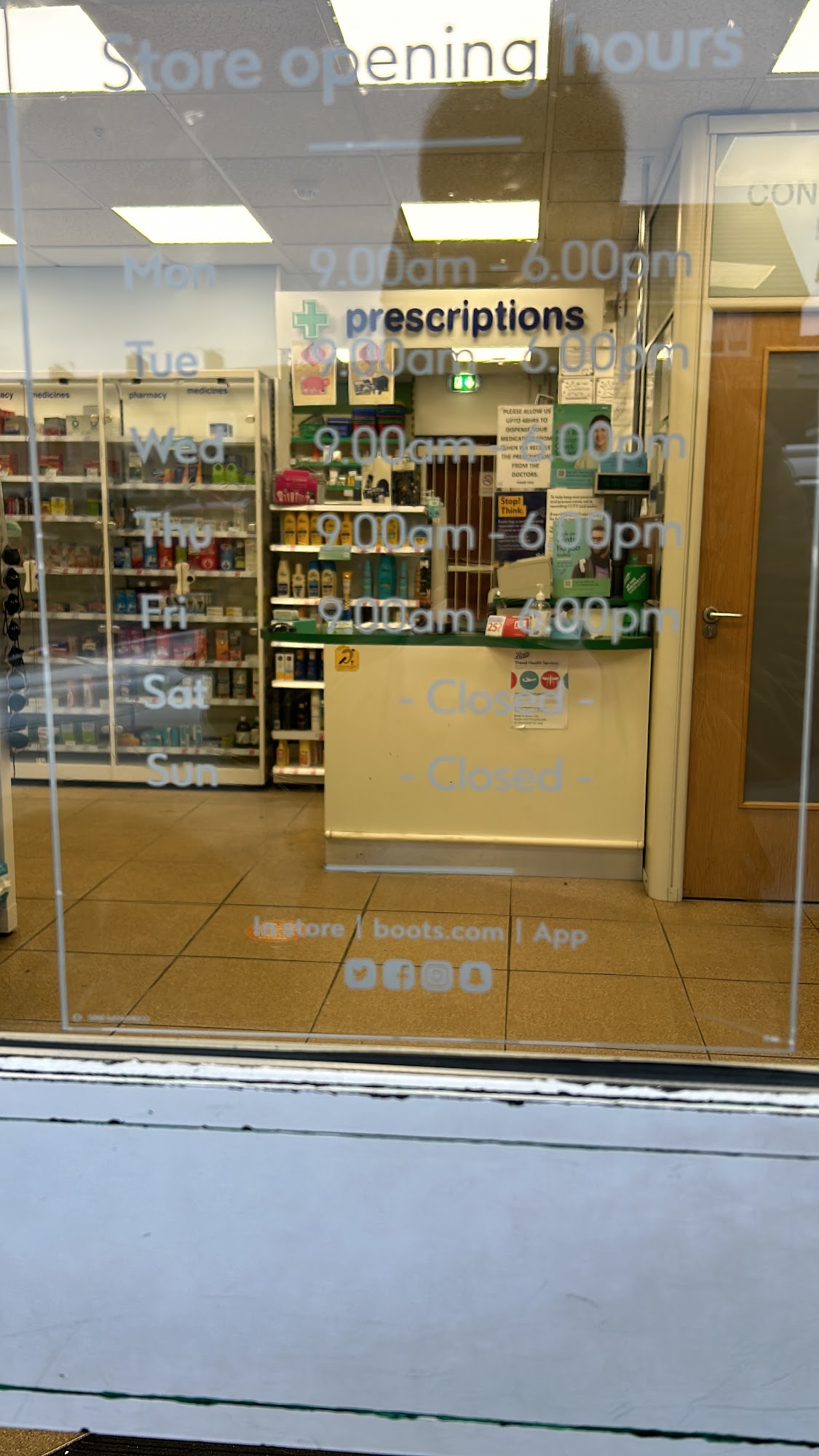 Boots Pharmacy Burnley