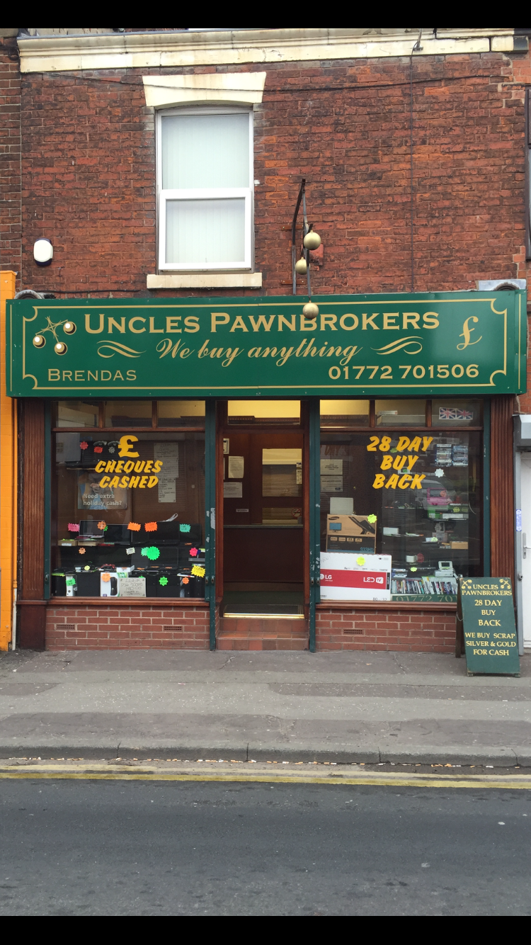 Uncle's Pawnbrokers Preston