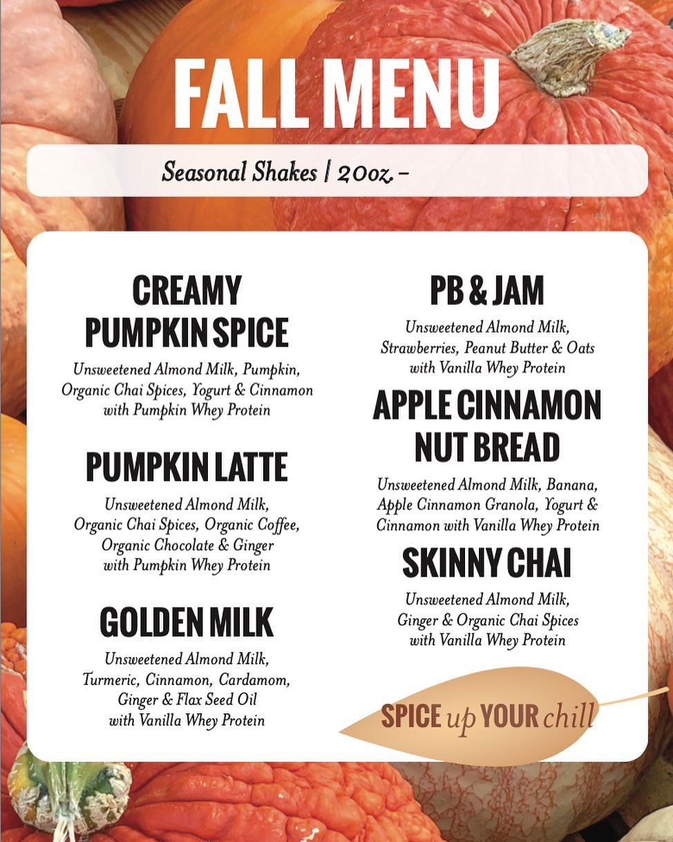 GH2 Whirled Domination - Shake Bar and Coffee Bar Menu