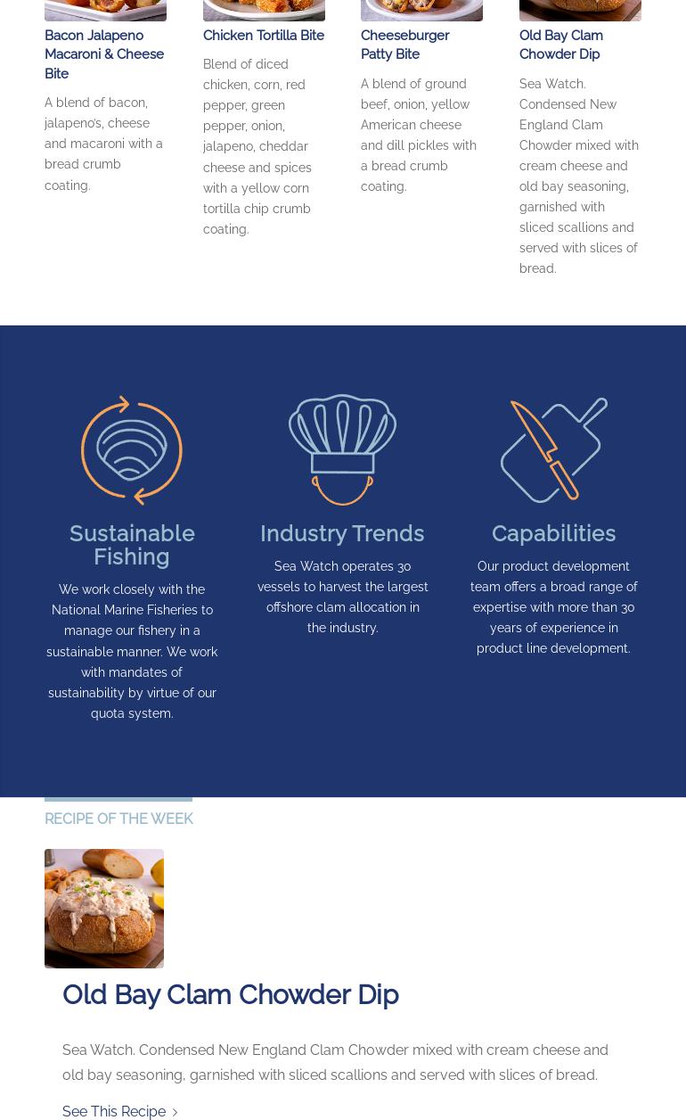 Sea Watch International Ltd Menu