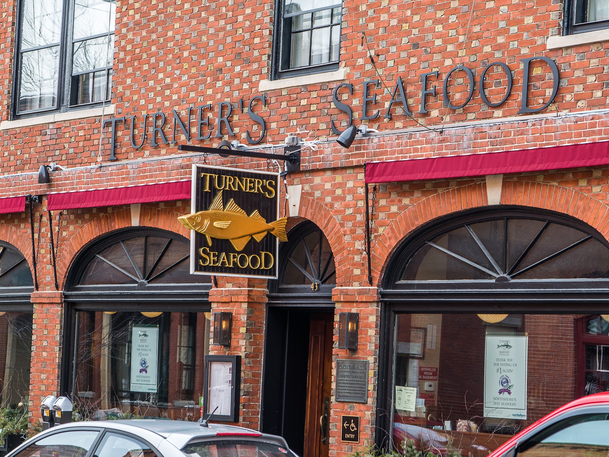 Turner's Seafood at Lyceum Hall -Salem