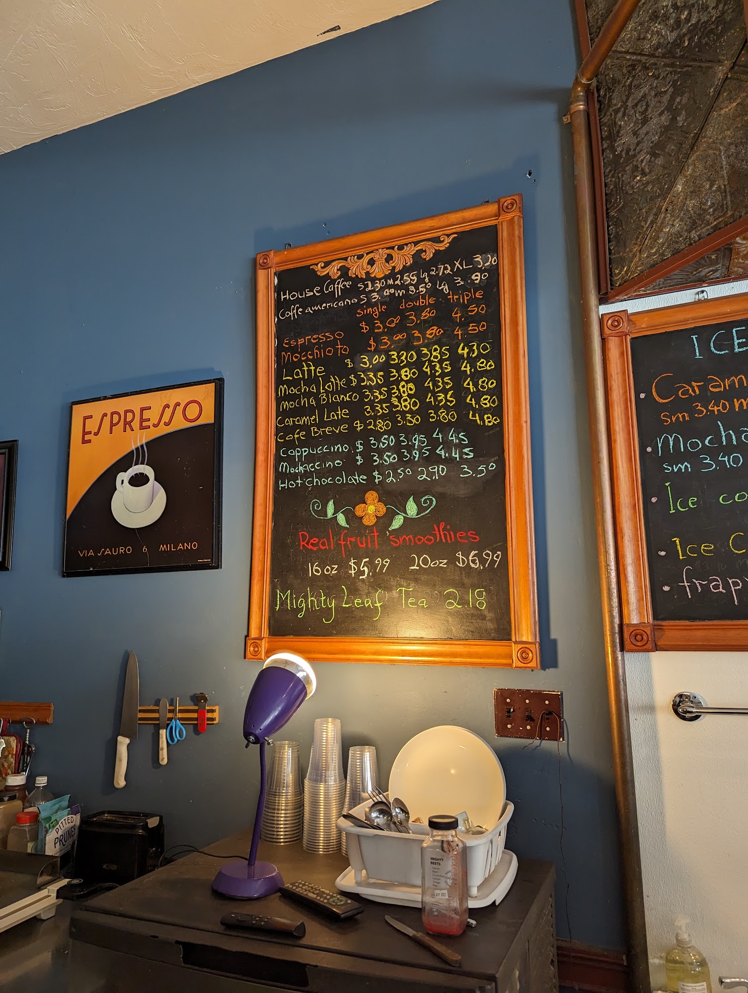 Espress Yourself Coffee Menu