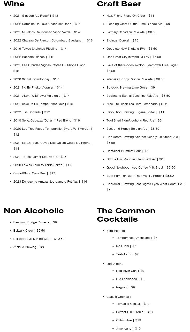 Mini Donut Factory Menu
