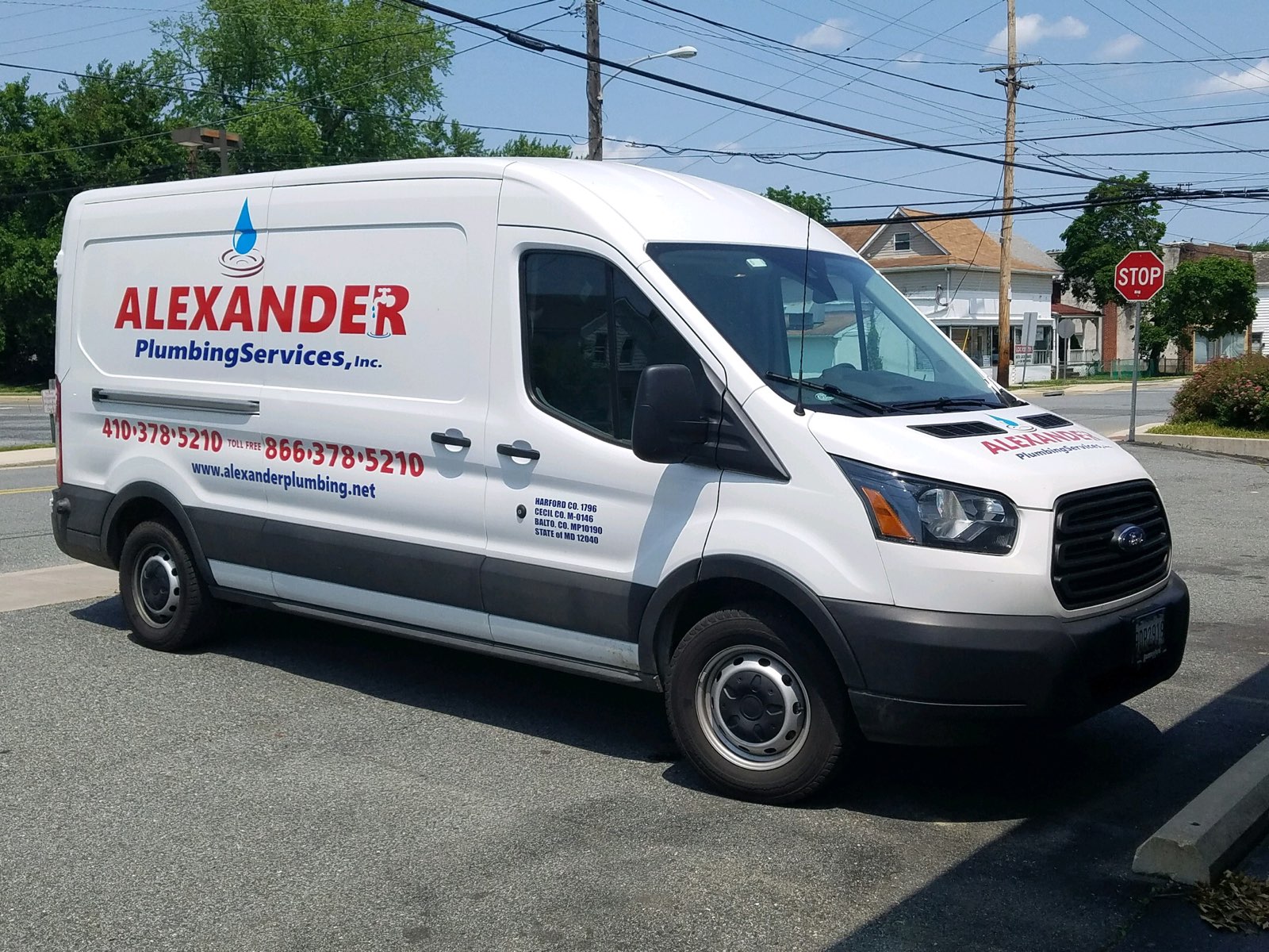 Alexander Plumbing Services Inc. 3214 Cedar Church Rd, Darlington Maryland 21034