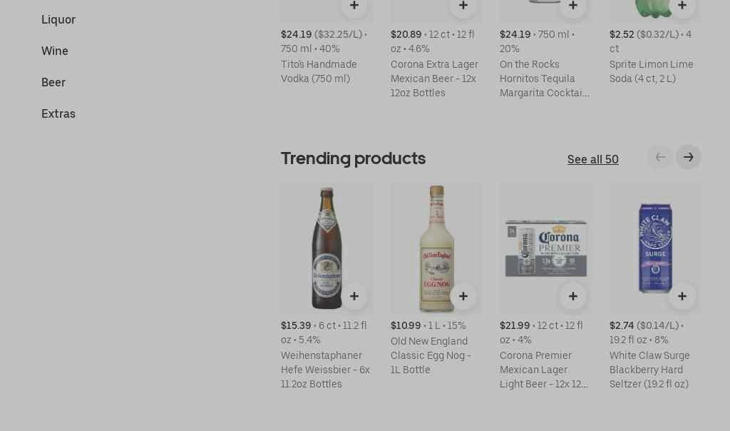 Jason's Wine & Spirits Menu