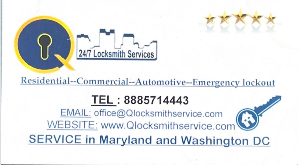 Q 24/7 Lock Service 8405 Greenbelt Rd #201, Greenbelt Maryland 20770