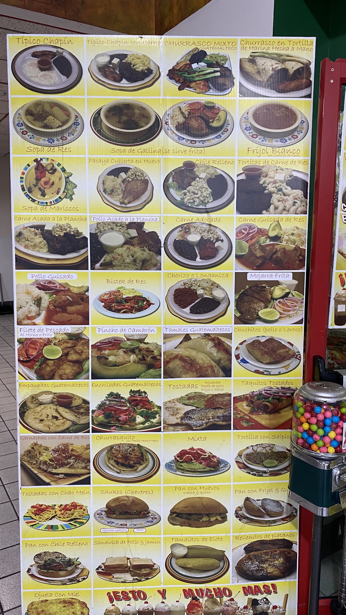 La Muterita Grocery Deli Menu
