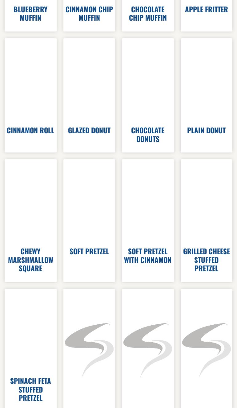 Aroma Joe's Menu