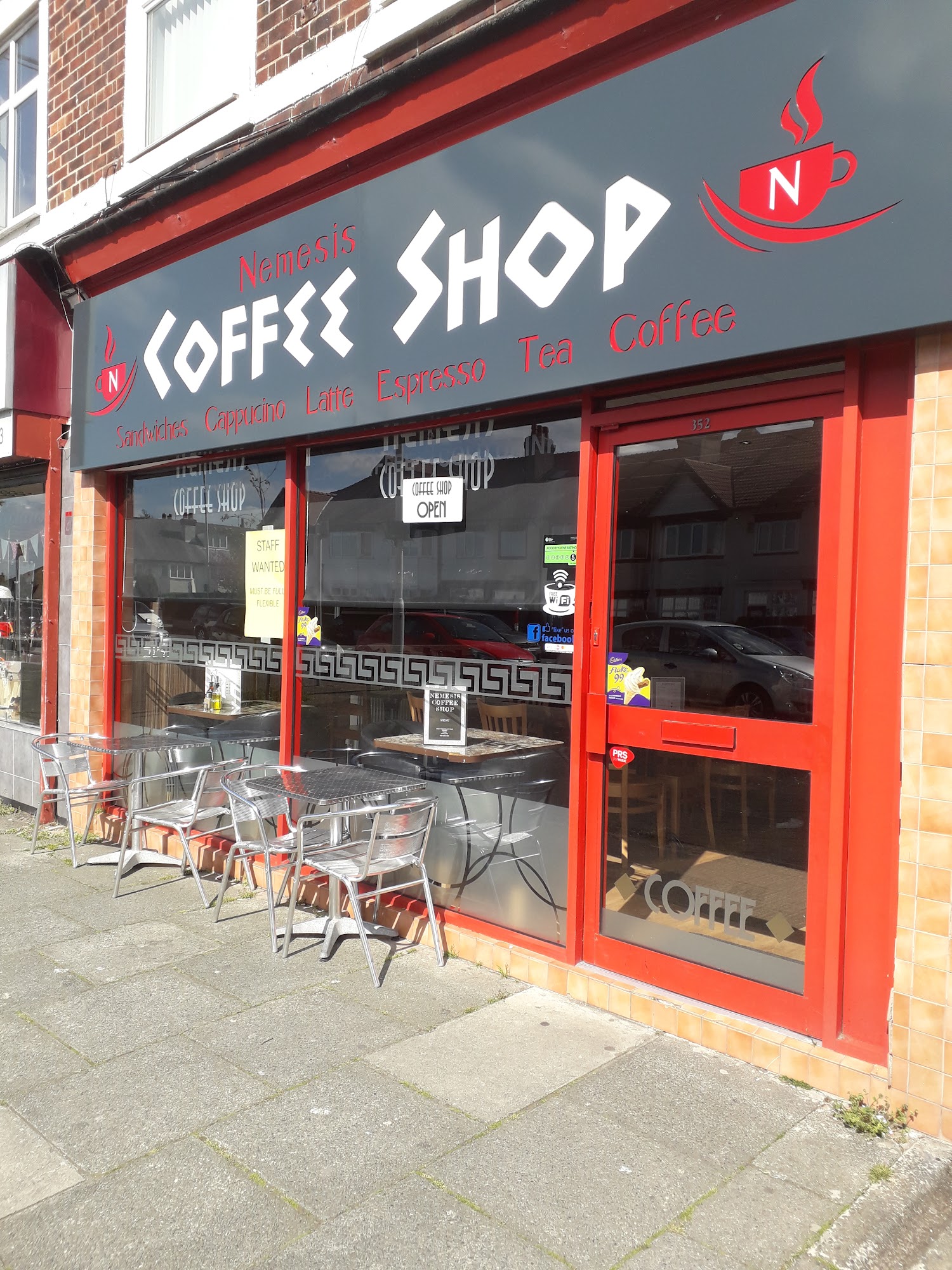 Nemesis Coffee Shop 352 Woodchurch Rd, Birkenhead