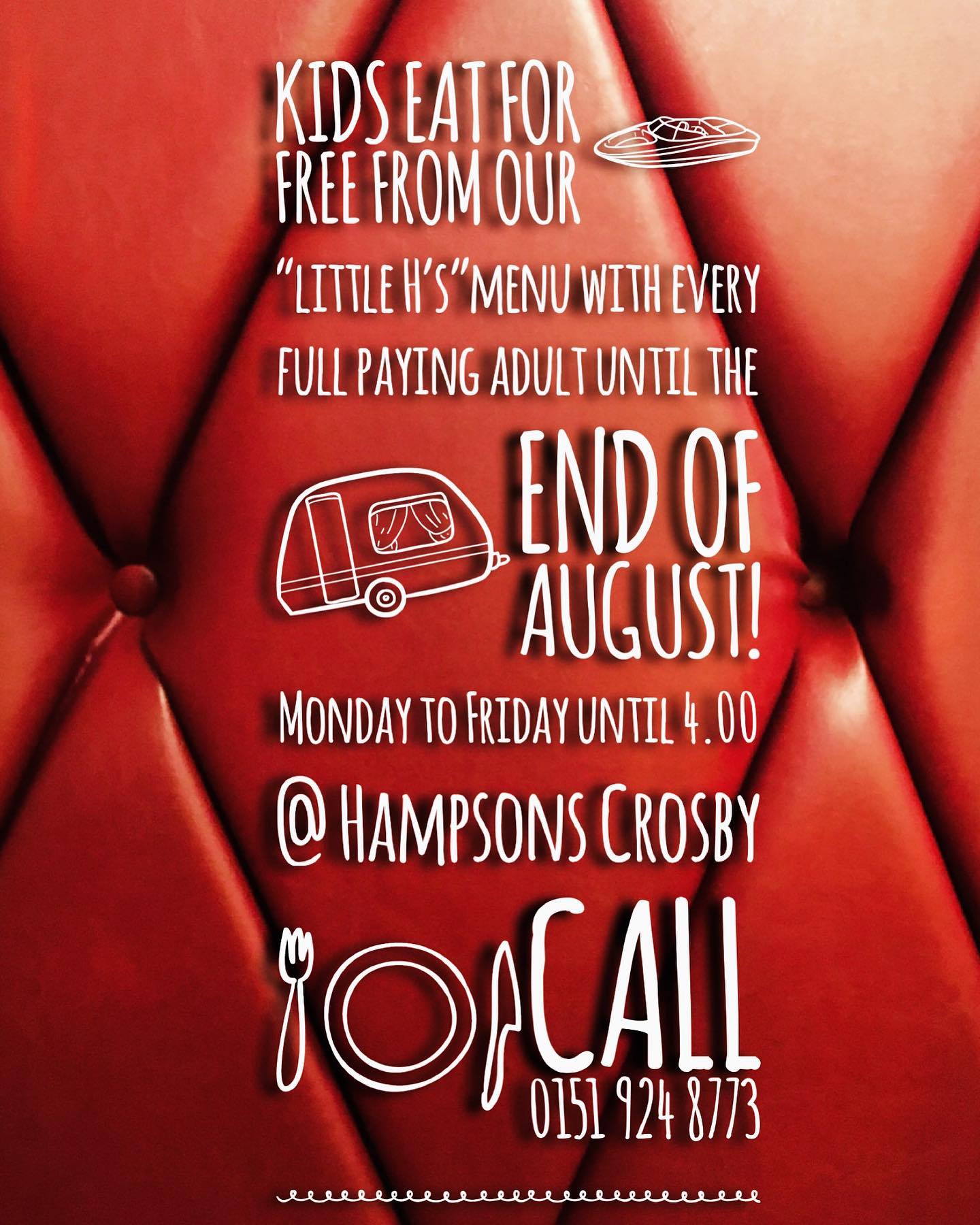 Hampsons Menu