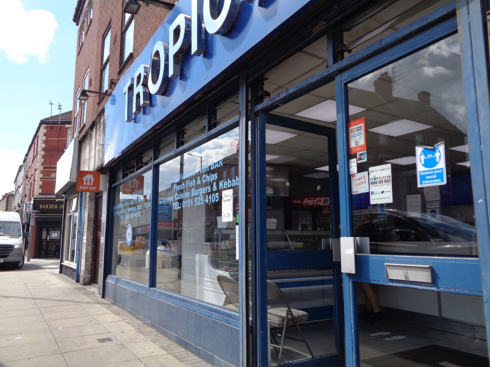 Tropicana Fish Bar 183-185 County Rd, Liverpool