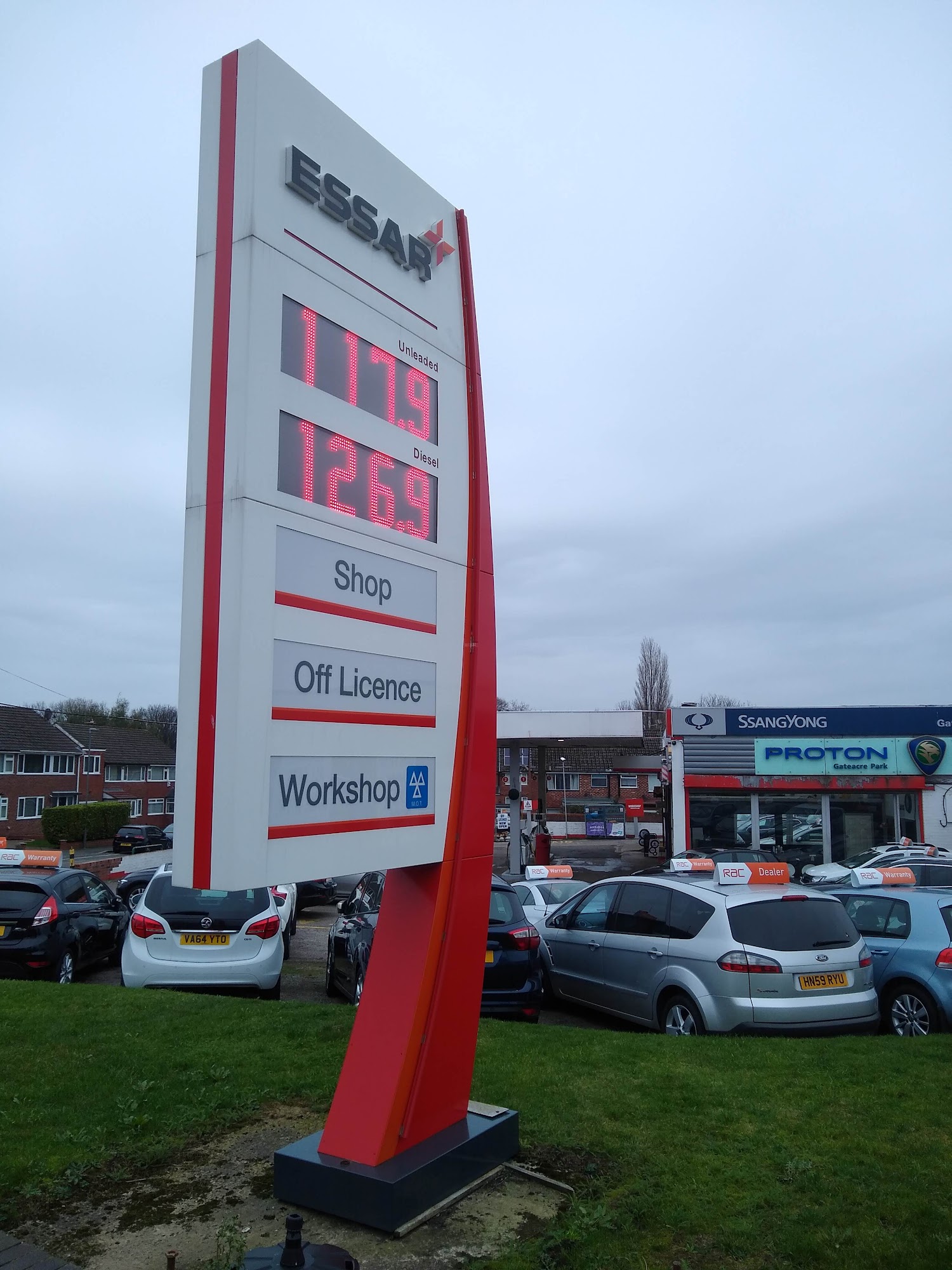 Gateacre Park Petrol Station Liverpool
