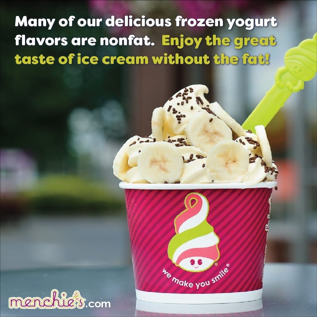 Menchie's Pittsfield place Ann Arbor Menu