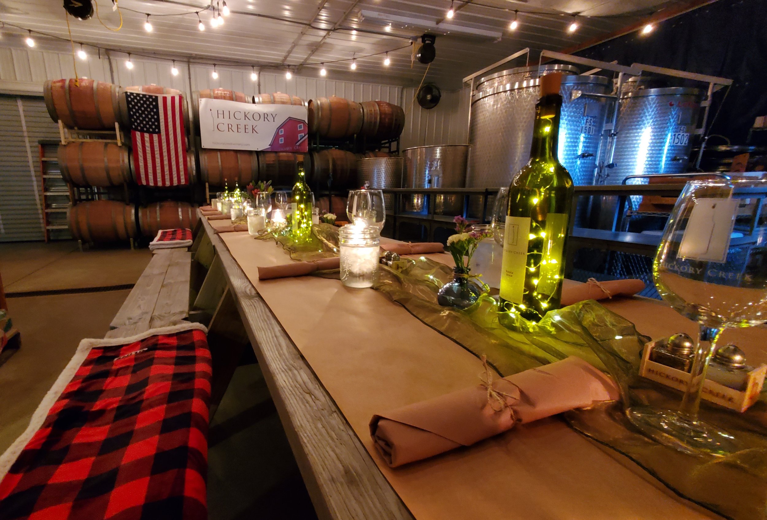 Hickory Creek Winery Menu