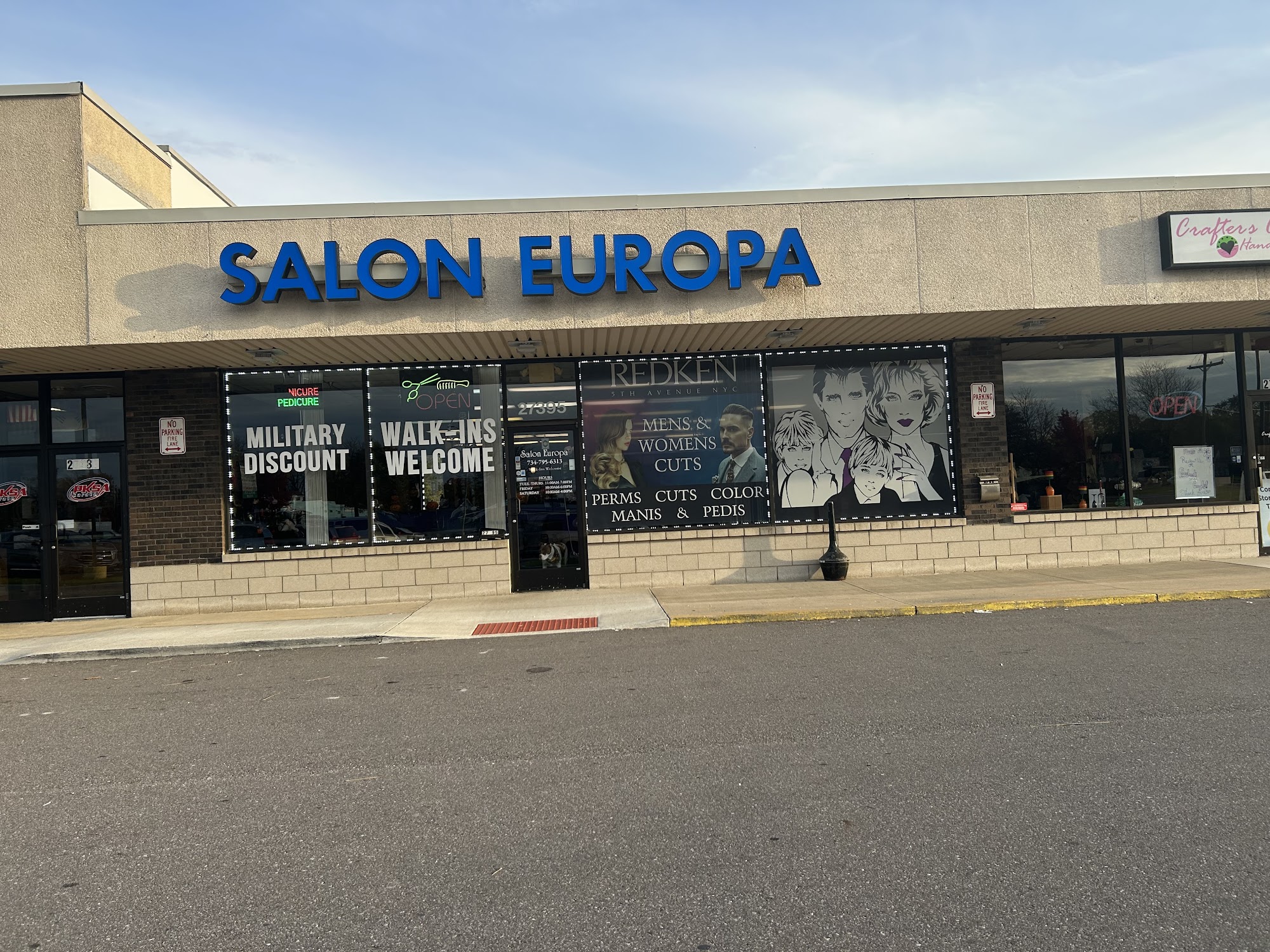Salon Europa 27395 Telegraph Rd, Flat Rock Michigan 48134