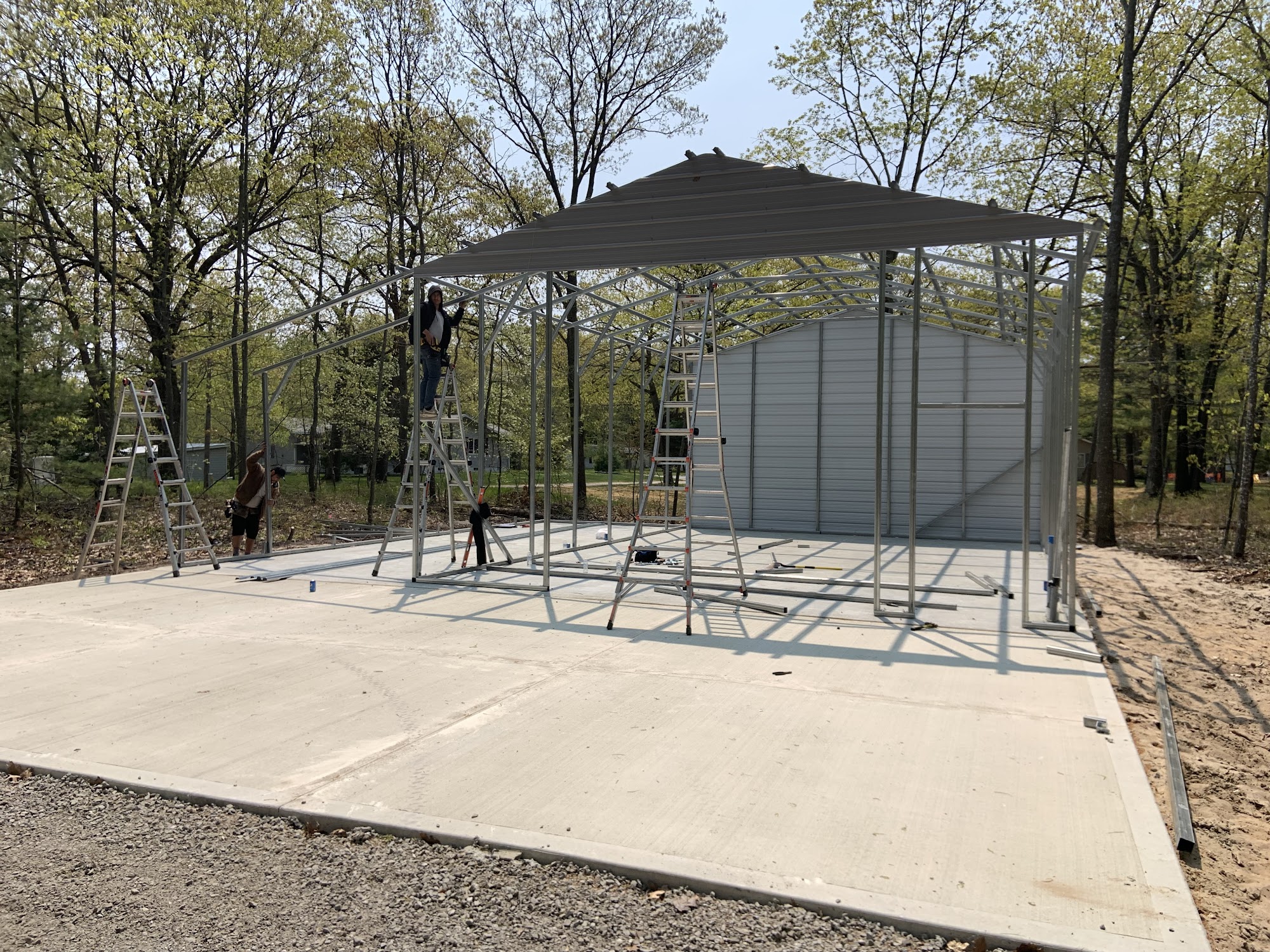 Midwest Steel Carports, Inc 13479 S Mason Dr, Grant Michigan 49327