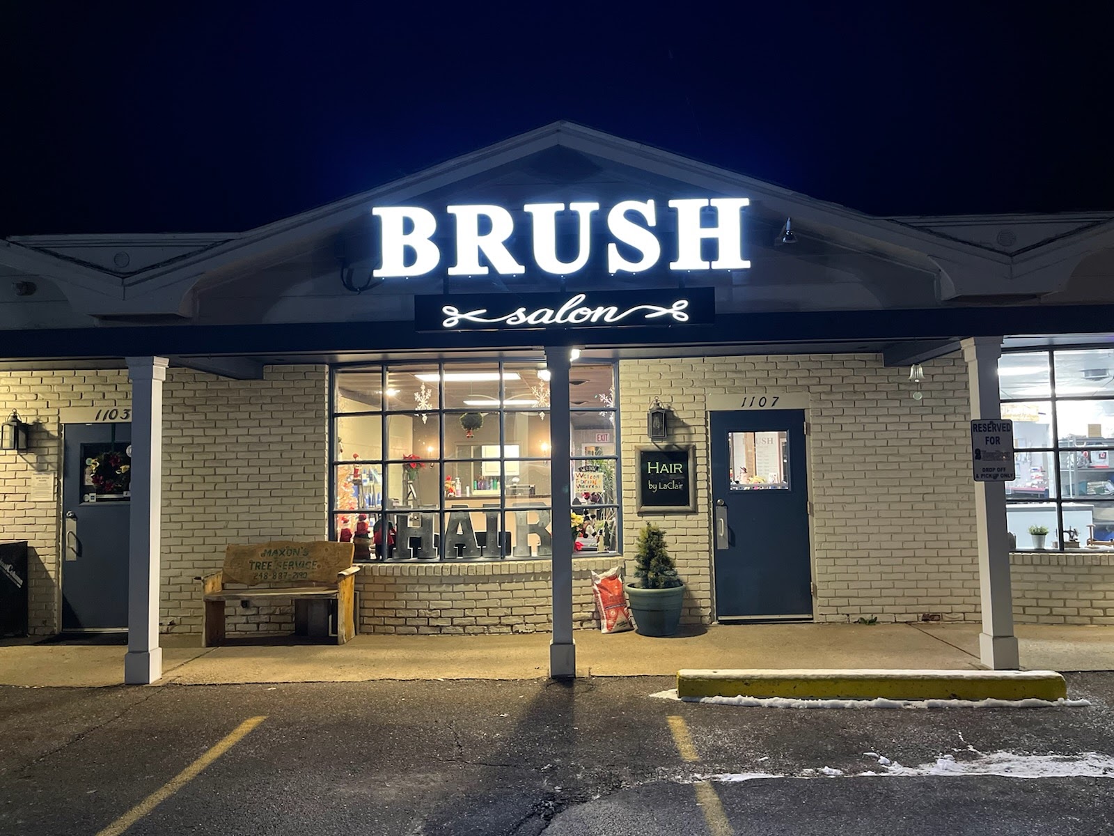 Brush Hair Salon 1107 South Milford Road, Highland Charter Twp Michigan 48357