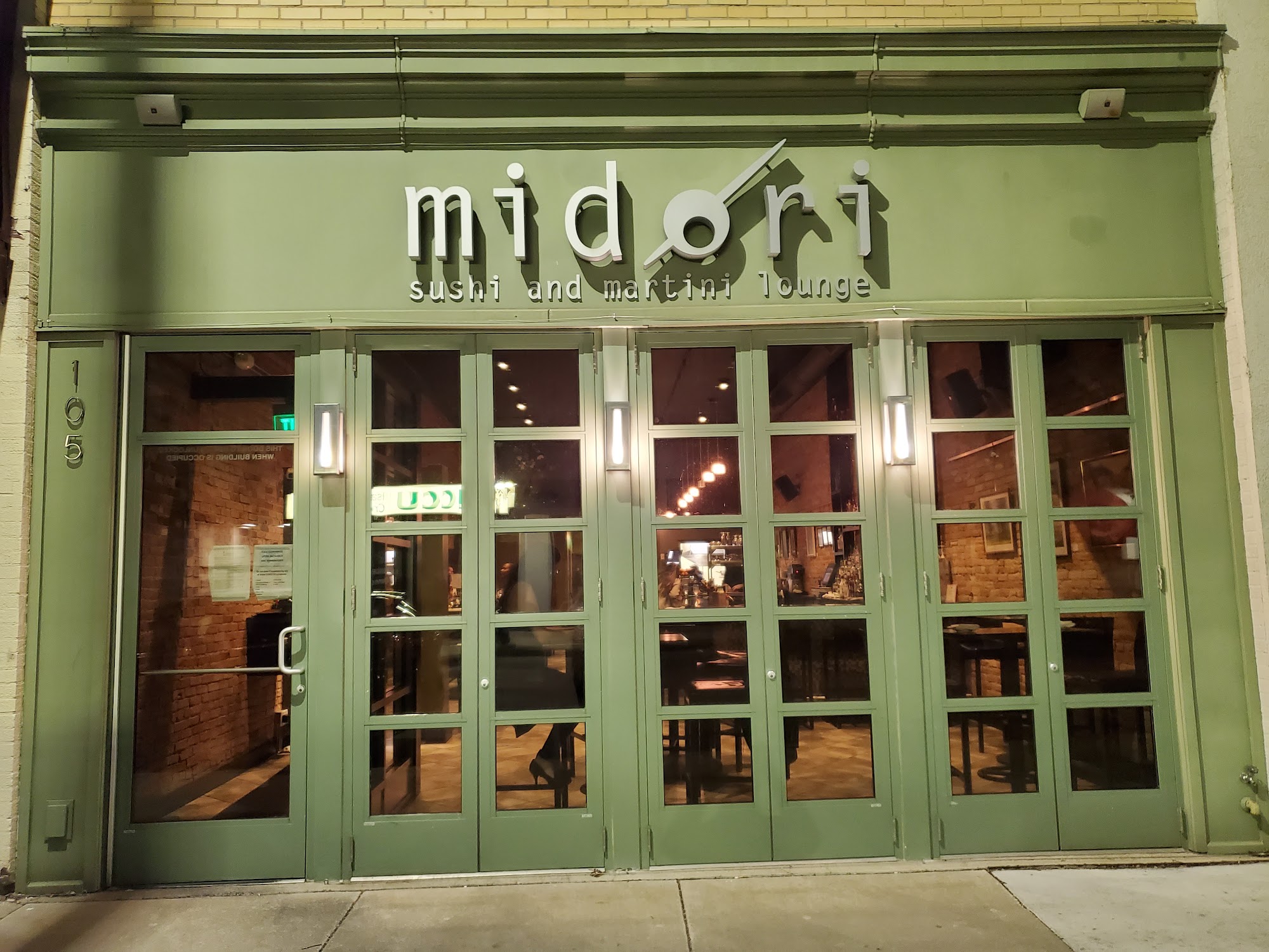 midori sushi and martini lounge