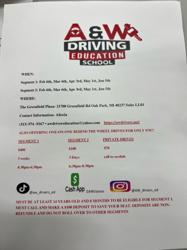 A & W Driver Education School
