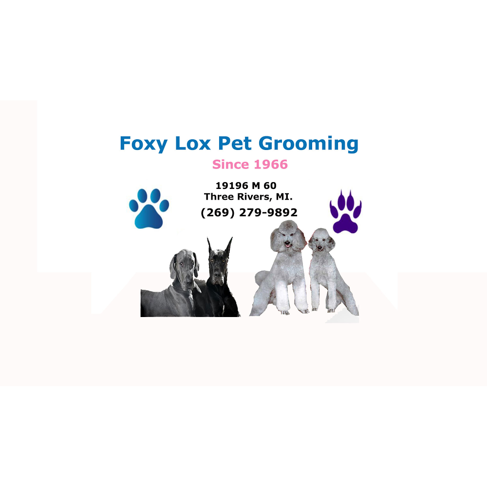 Foxylox Pet Grooming 19196 M-60, Three Rivers Michigan 49093