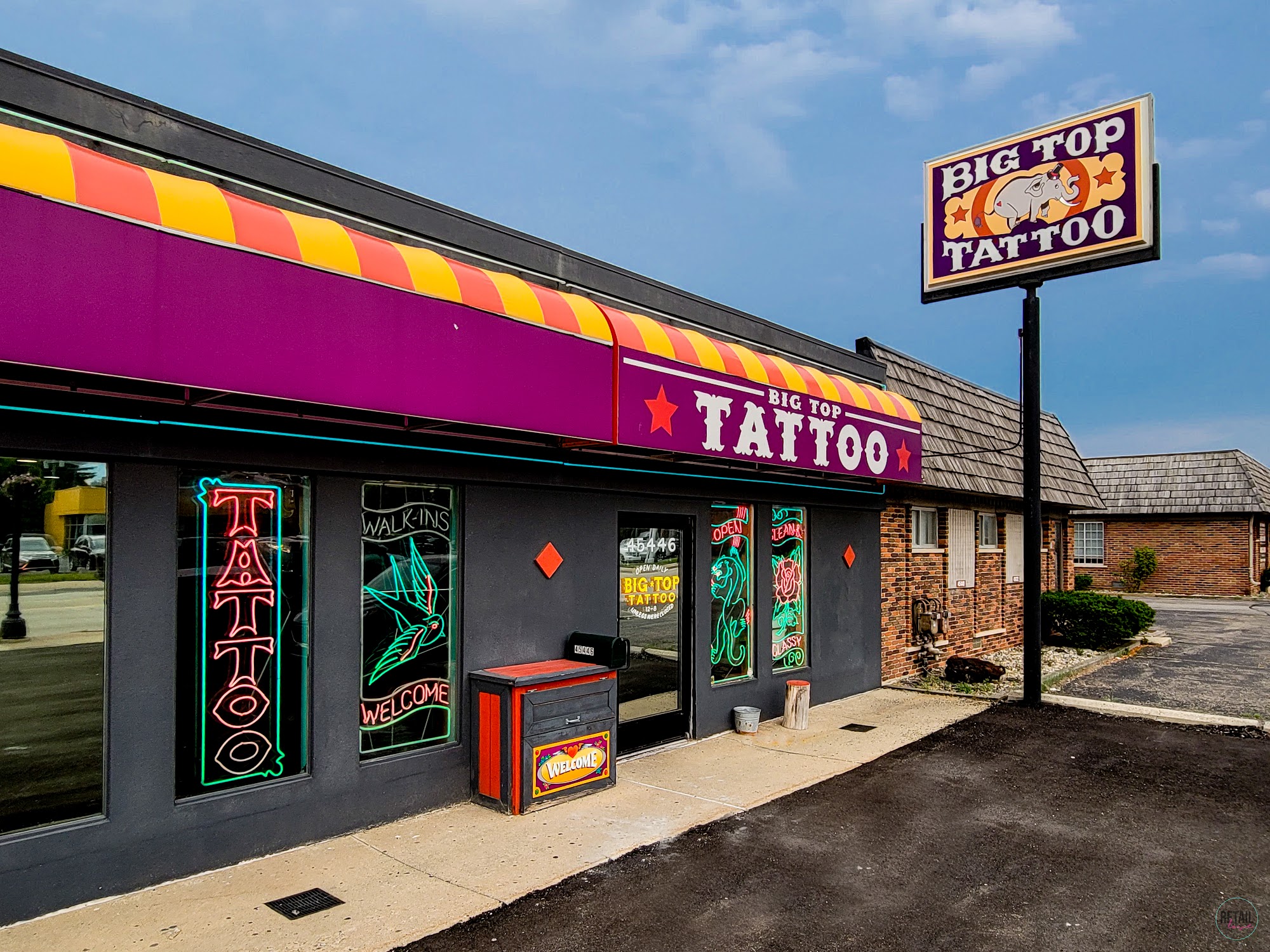 Big Top Tattoo 45446 Van Dyke Ave, Utica Michigan 48317