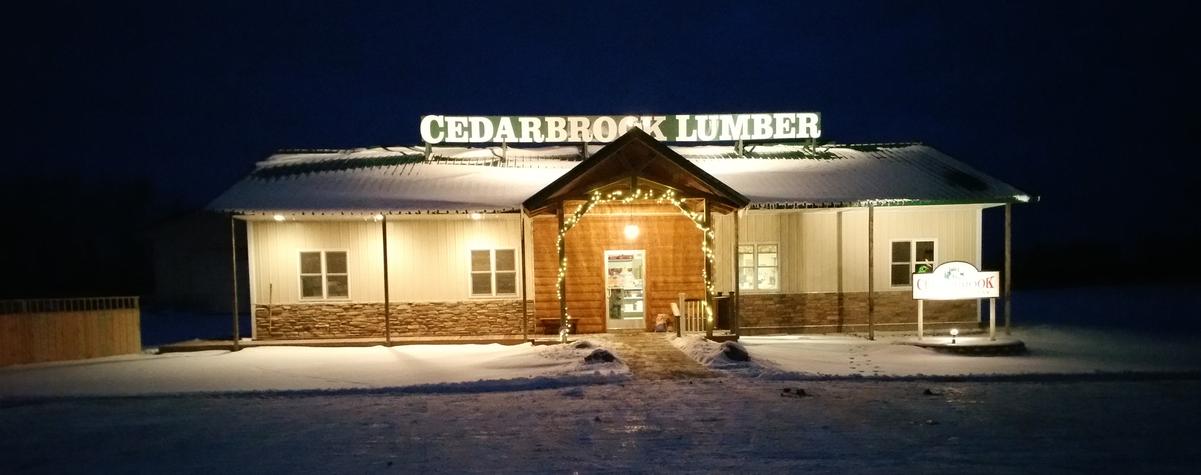 Cedarbrook Lumber Co 1200 Cedar Ln, Aitkin Minnesota 56431