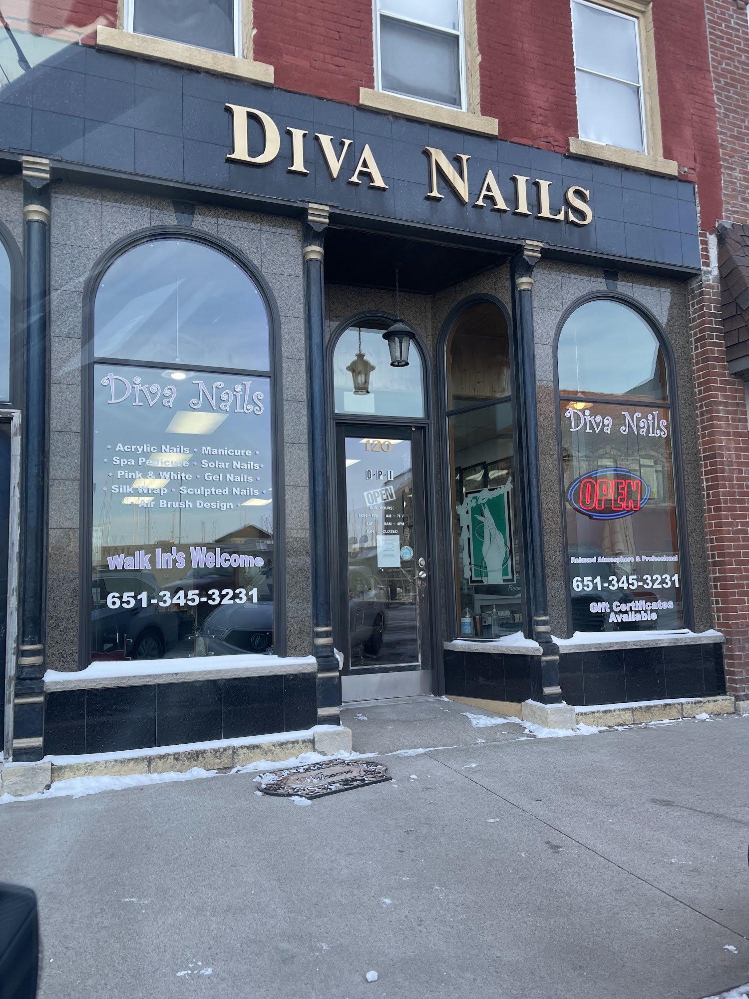 Diva Nails 120 S Washington St, Lake City Minnesota 55041