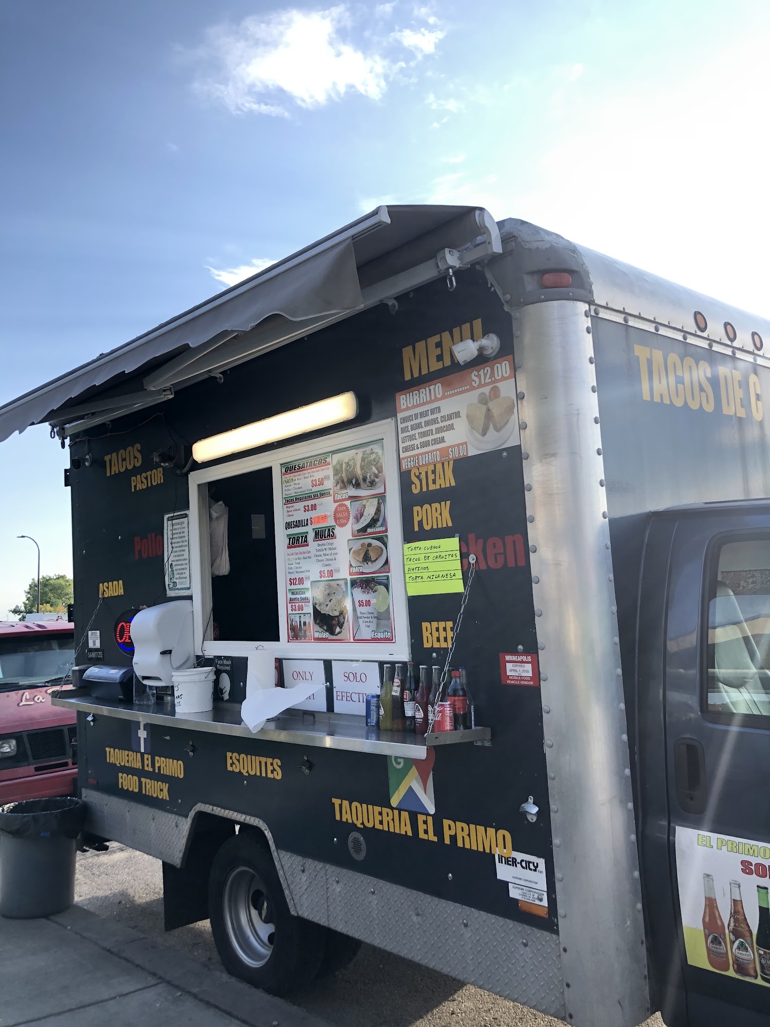 taquería el primo food truck