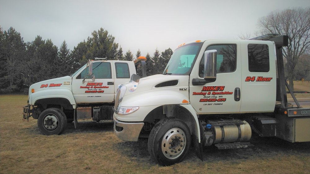 Mike's Towing & Specialties 49633 Clover Trail, Rush City Minnesota 55069