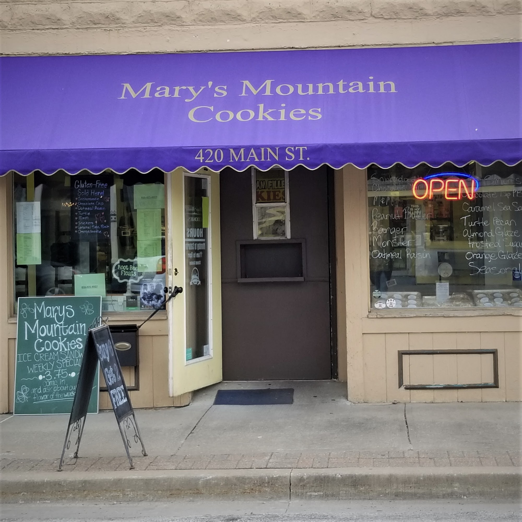 Marys Mountain Cookies