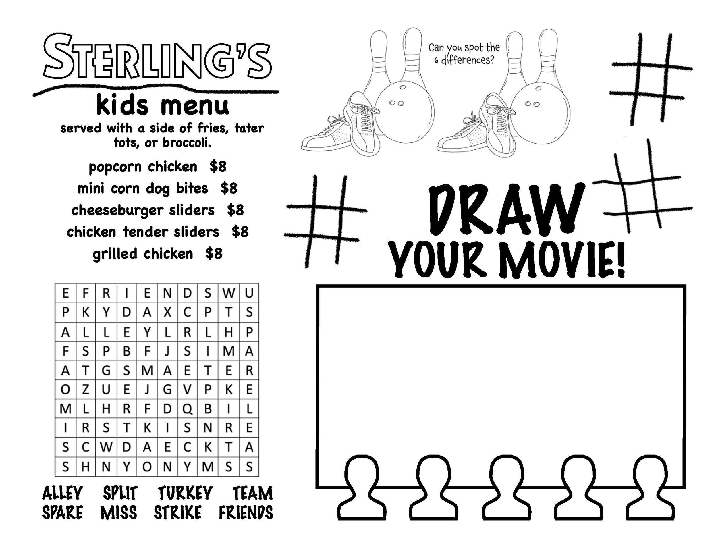 Sterling's - Creve Coeur Menu