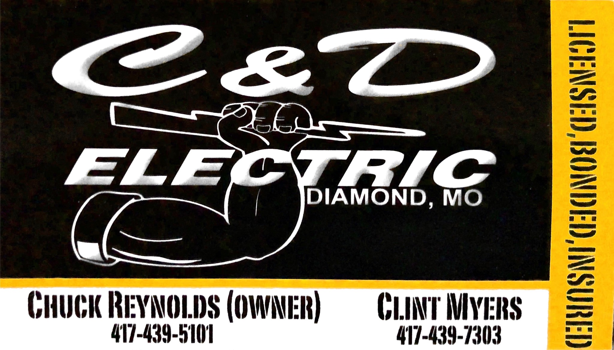 C & D Electric 103 S Diamond Loop, Diamond Missouri 64840