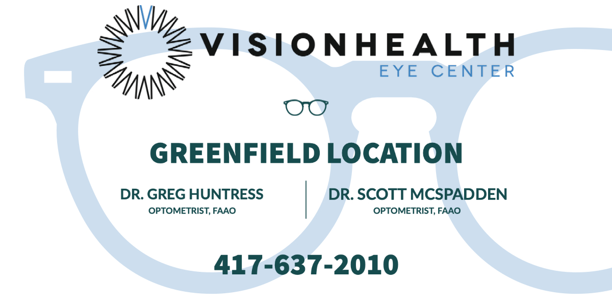 VisionHealth Eye Center 401 College St, Greenfield Missouri 65661