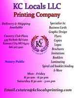 KC Locals LLC Printing Company