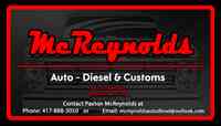 McReynolds Auto, Diesel & Customs LLC