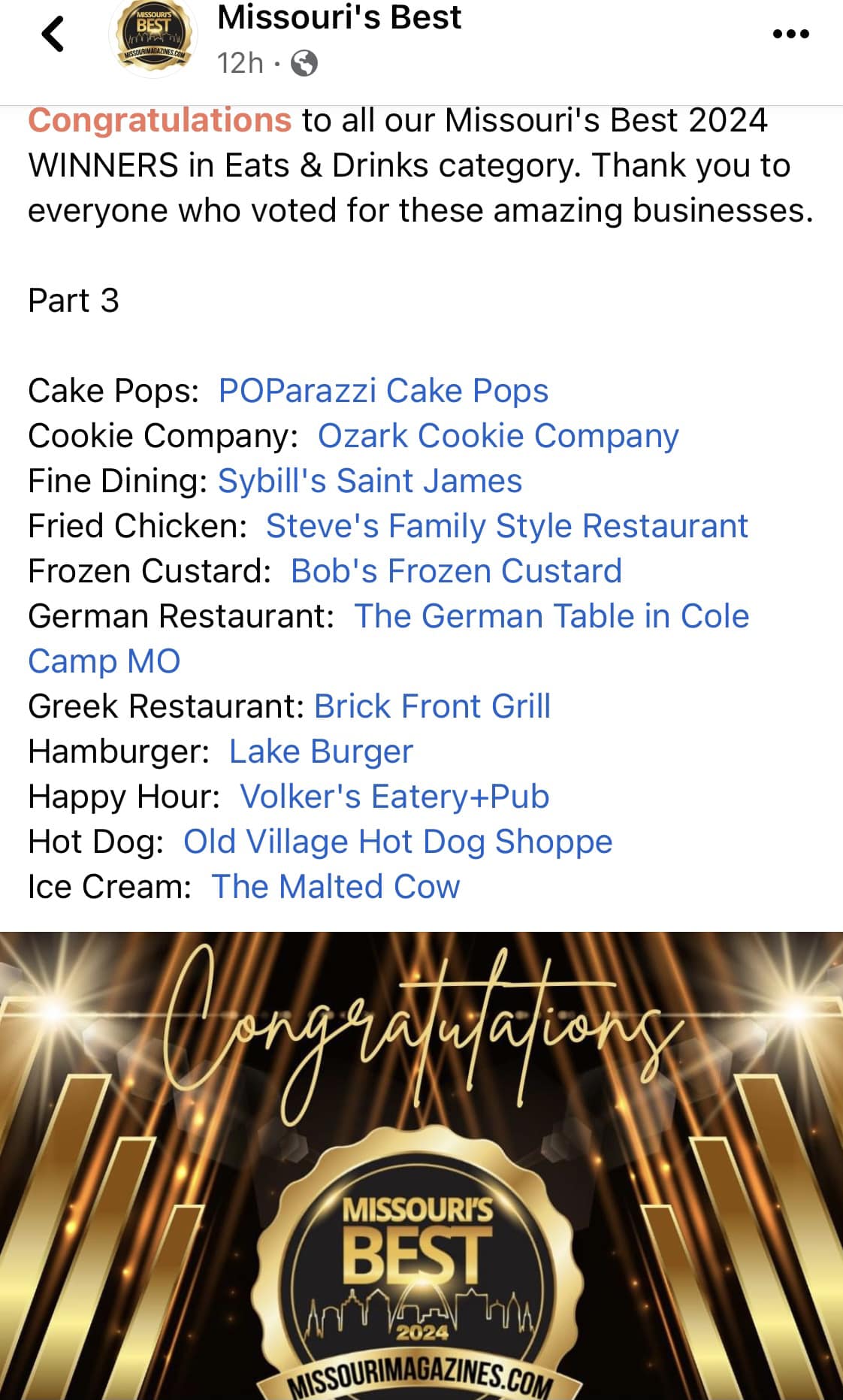 Photo credit: Facebook