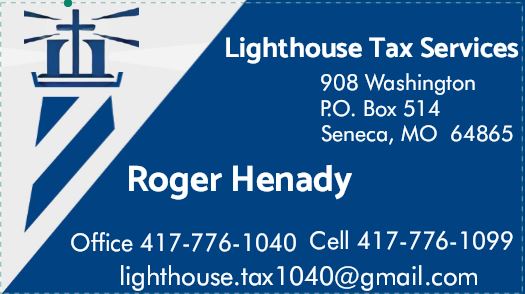 Lighthouse Tax Services 908 Washington Ave, Seneca Missouri 64865