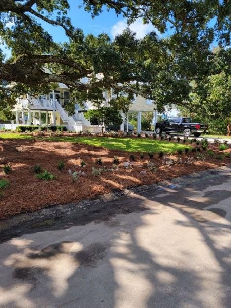 Bayside landscaping 5519 Lower Bay Rd, Bay St Louis Mississippi 39520