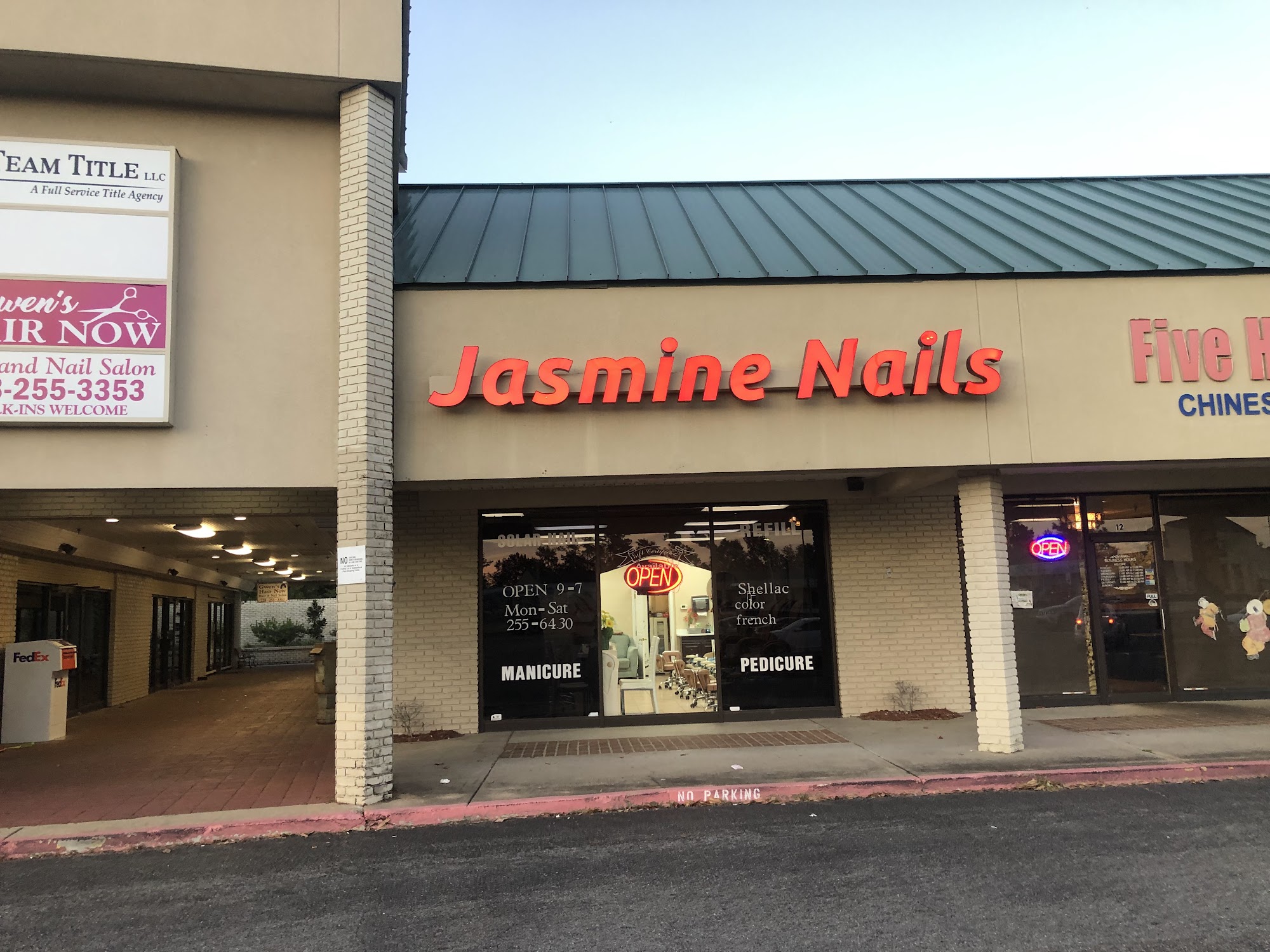 Jasmine Nails 4402 E Aloha Dr #11, Diamondhead Mississippi 39525