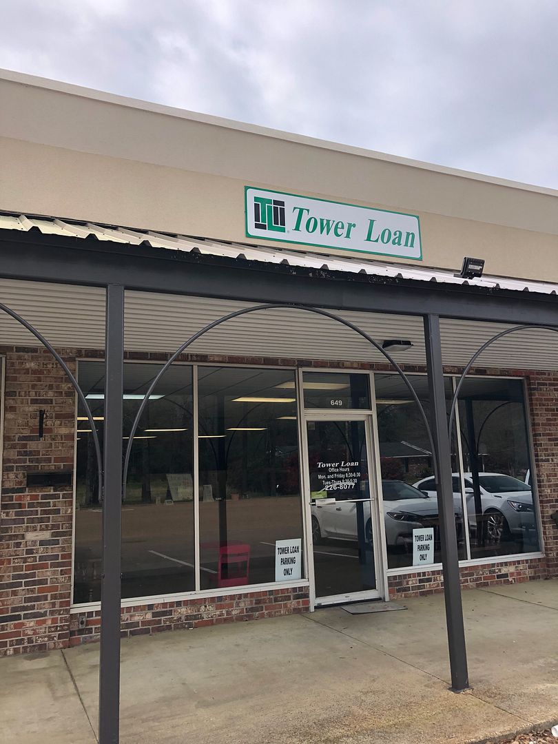 Tower Loan 649 W Monroe St, Grenada Mississippi 38901