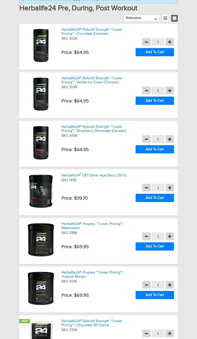 Zenergy Nutrition LLC Menu