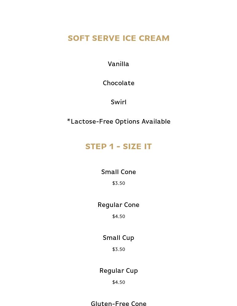 Betsy's on Magnolia Menu