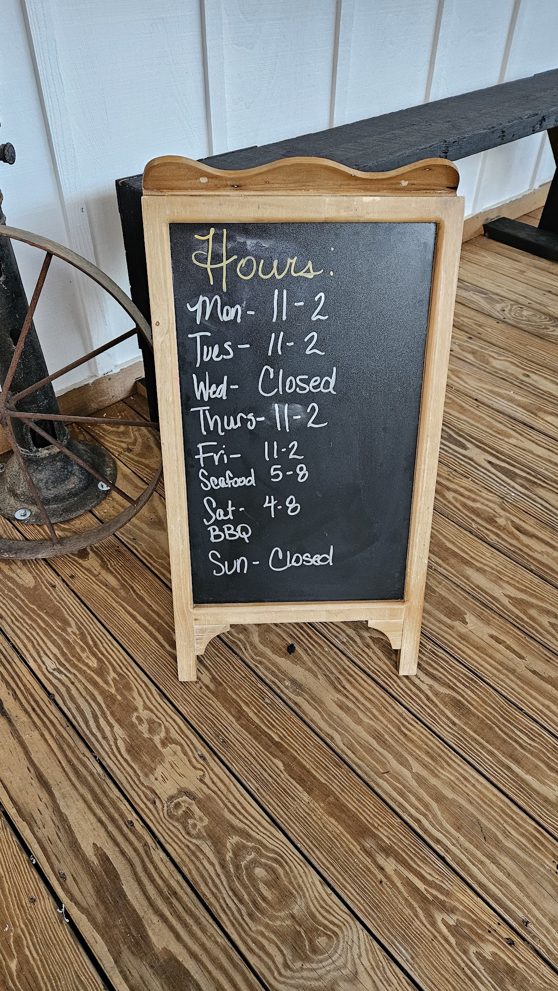 Fat Daddys Fine Dining Menu